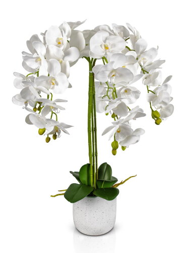 Орхидея , размер: высота 67см, ширина 33см, [01091625] Орхидея , размер: высота 67см, ширина 33см, материал:  РУЧНАЯ РАБОТА