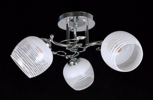 ДС7391B/3 CR (4) светильник потолочный [01099410] ДС7391B/3 CR (4) светильник потолочный