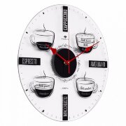 3433-001 (в уп.10шт.) - Часы настенные прозрачные, [01103834]