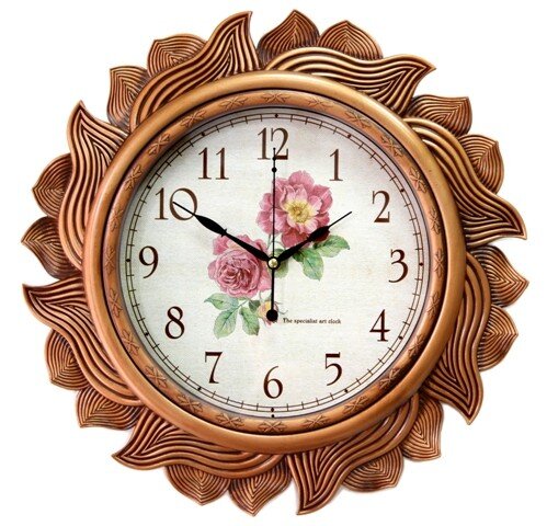 5889 WS (в кор.10шт.) - Часы настенные, диаметр 39 [01058386] 5889 WS (в кор.10шт.) - Часы настенные, диаметр 39см., материал: пластик, стекло