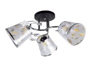 ДС7357B/3 CR+BK (4) АКЦИЯ светильник потолочный [01092361]