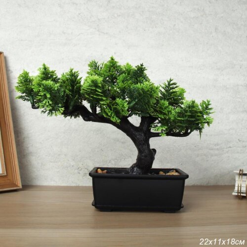 736358 (в уп.96шт.) - Цветочная композиция Бонсай [01108796] 736358 (в уп.96шт.) - Цветочная композиция Бонсай 22х18см. / YT-115 /, материал: пластик.