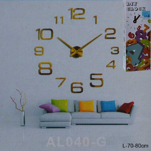 637720 (в уп.40шт.) - Часы аппликация 70-80см., зо [01090263] 637720 (в уп.40шт.) - Часы аппликация 70-80см., золото /AL040G/, материал: пластик.