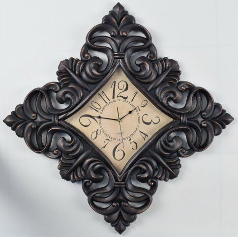 2852-01A-XYM Чёрн.(в уп.4шт.) - Часы настенные, ра [01081297] 2852-01A-XYM Чёрн.(в уп.4шт.) - Часы настенные, размер: 61*61*5,3см, материал: пластик, стекло, кварцевый бесшумный механизм с плавным ходом.