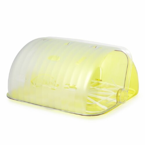 806М (в уп.6шт.) - Хлебница &quot;Изобилие&quot; (тонированн [01045596] 806М (в уп.6шт.) - Хлебница "Изобилие" (тонированный желтый), размер: 340х270х-180мм.