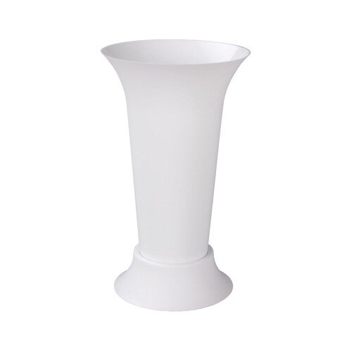 195201-РСВ (в уп.12шт.) - Ваза для цветов Альтерна [01109405] 195201-РСВ (в уп.12шт.) - Ваза для цветов Альтернатива под срезку (D185мм, высота 310мм) белый (уп.12) М5350