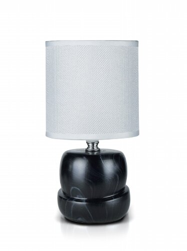 В-HS8464 black+white shade, размер: 130*130*250мм [01103920] В-HS8464 black+white shade, размер: 130*130*250мм (24) светильник настольный