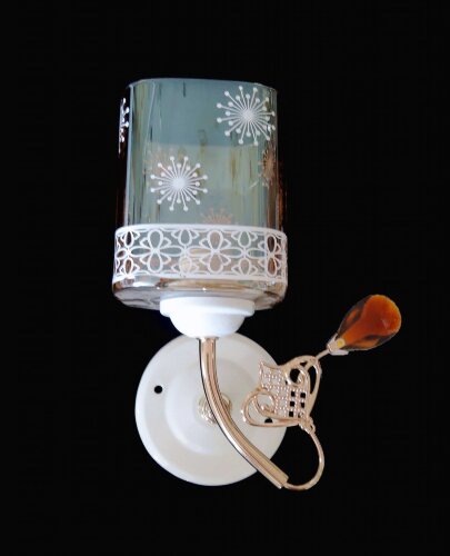 ДС-B9867A/1 FGD+WH (10) светильник настенный [01099666] ДС-B9867A/1 FGD+WH (10) светильник настенный