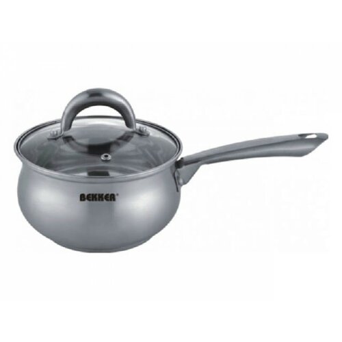 BK-1628 (в уп.6шт.) - Ковш со стеклянной крышкой 1 [01093731] BK-1628 (в уп.6шт.) - Ковш со стеклянной крышкой 1,7л. PREMIUM  COMFORT,  Толщина стенки 0,5 мм, дна 2,5 мм (дно капсулированное), высота стенки 8,5см. Внешняя  и внутренняя поверхности  зеркальные.  Крышка стеклянная с ручкой из нержавеющей стали. Подходит для использования на всех типах плит и  для мытья в посудомоечной машине. Состав: нержавеющая сталь.