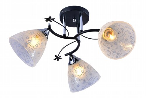 МС-DA5149B/3 BK+CR (6) светильник потолочный [01096941] МС-DA5149B/3 BK+CR (6) светильник потолочный