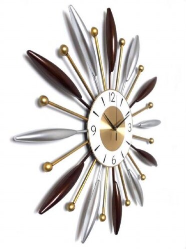 1981-70M G (в кор.10шт.) - Часы настенные WORLD. С [01105145] 1981-70M G (в кор.10шт.) - Часы настенные WORLD. Современные модные дизайнерские 3D часы. Корпус: выполнен из металла. Материал: алюминий. Размер изделия: 700*700*35 мм Диаметр циферблата: 240 мм Особенность: открытые стрелки без стекла. Механизм: усиленный плавного хода секундной стрелки. Питание: Батарея: 1 х АА батарея (не входит в комплект)