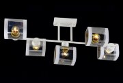 МС-XA1374B/5 WH+CR (4) светильник потолочный [01102541]