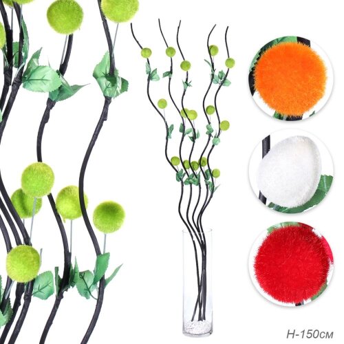 717997 (в уп.100шт.) - Сухоцвет, набор 5шт. H=150с [01105578] 717997 (в уп.100шт.) - Сухоцвет, набор 5шт. H=150см. / GT-165 /