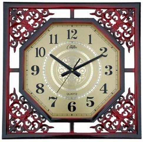 М7569 А (в кор.8шт.) - Часы настенные, размер: 54* [01068012] М7569 А (в кор.8шт.) - Часы настенные, размер: 54*54*50см, материал: пластик, стекло, кварцевый бесшумный механизм с плавным ходом