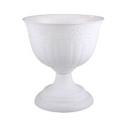 3129М (в уп.8шт.) - Вазон "Венеция" 18л, белый, ра [01043559]