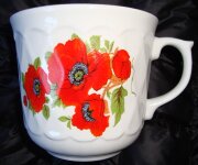 S1-M (в кор.48шт.) - Кружка 350мл."Мак" [01069294]