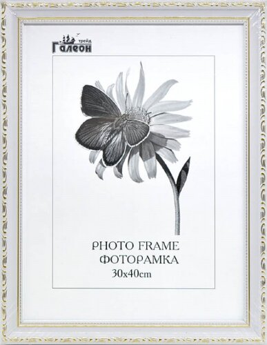 592546 (в уп.10шт.) - Фоторамка 30x40см. / 3011C1- [01099944] 592546 (в уп.10шт.) - Фоторамка 30x40см. / 3011C1-012ALI №39 /, материал: пластик, стекло,  двп.