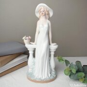 663122 (в уп.30шт.) - Статуэтка Дама 30см. /HP002/ [01111595]