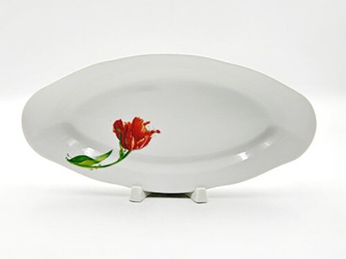 00112433 (в уп.15шт.) - Селёдочница 25х13см. 250 Т [01062667] 00112433 (в уп.15шт.) - Селёдочница 25х13см. 250 ТЮЛЬПАН (3С1530Ф34) "Идиллия", материал: фарфор.