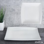 747939 (в уп.48шт.) - Тарелка квадратная 20см. / F [01111081]