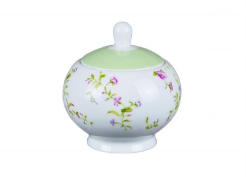 GL12-094S (в уп.36шт.) - Сахарница с крышкой 200мл [01024651] GL12-094S (в уп.36шт.) - Сахарница с крышкой 200мл, new bone China, материал: фарфор.