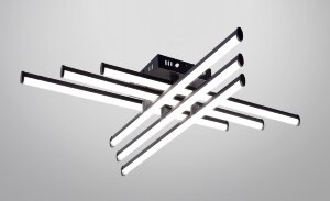 Х-FX60332/6L BK 84W 3000-6000K Dimmer 770*770*125 [01110833]