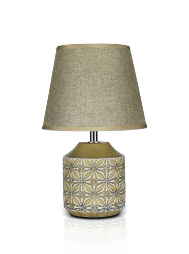 К-EA025 Ancient+Ancient shade H32см (24) светильни [01104512] К-EA025 Ancient+Ancient shade H32см (24) светильник настольный