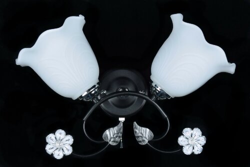 ДС-B7357C/2 CR+BK (10) светильник настенный [01092176] ДС-B7357C/2 CR+BK (10) светильник настенный