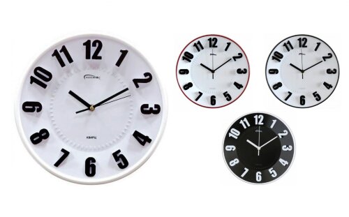 5524 (в уп.20шт.) - Часы настенные КОСМОС , Матери [01109995] 5524 (в уп.20шт.) - Часы настенные КОСМОС , Материал корпуса: пластик. Стекло: минеральное. Механизм: кварцевый плавного хода. Питание: батарейка АА (в комплект не входит). Размер: 275х275х35 мм.