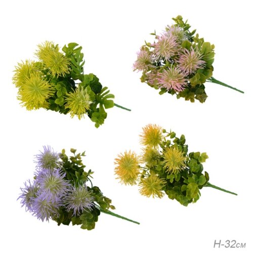 681105 (в уп.600шт.) - Зелень искусственная H=32см [01102625] 681105 (в уп.600шт.) - Зелень искусственная H=32см. / NA55-15 /, материал: пластик.