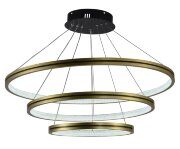 МС-DK6041/3 Matte gold+BK Led 124W 3000K+4000K+650 [01100162]