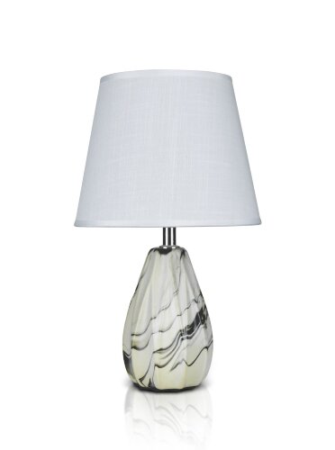 К-M408-6&quot; White+White shade H33см (24) светильник [01090420] К-M408-6" White+White shade H33см (24) светильник настольный