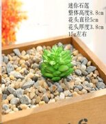 682786 (в уп.100шт.) - Суккулент искусственный / G [01102579]