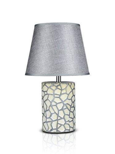 К-TG024 White+Grey shade H33см (24) светильник нас [01104495] К-TG024 White+Grey shade H33см (24) светильник настольный