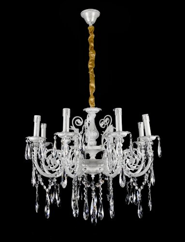 П-A59029/8 WH+SV Размер: D840*H630мм (1) светильни [01109427] П-A59029/8 WH+SV Размер: D840*H630мм (1) светильник потолочный