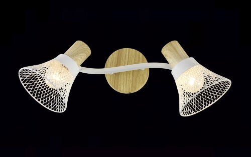 МС-DA6104/2 WD+WH (10) светильник потолочный [01101697] МС-DA6104/2 WD+WH (10) светильник потолочный