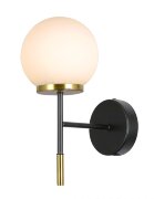 MDG40059/1 BK+COPPER, E220*W130*H190мм, E27*1*60W, [01109212]