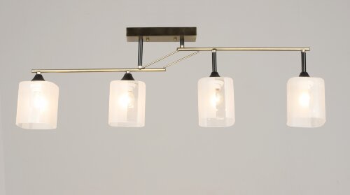 ВР-K2323/4 AB+BK L850*W120*H280мм (4) светильник п [01109598] ВР-K2323/4 AB+BK L850*W120*H280мм (4) светильник потолочный