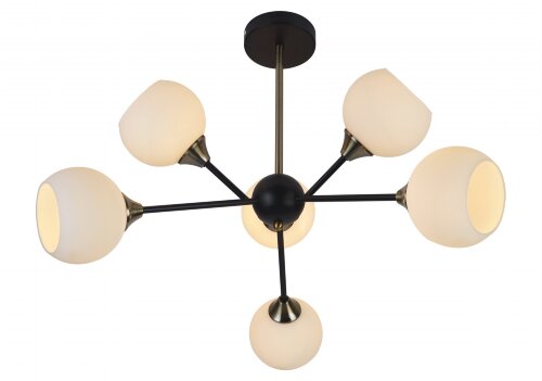 МС-XA1406B/6 BK+AB (4) светильник потолочный [01102476] МС-XA1406B/6 BK+AB (4) светильник потолочный