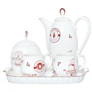 23275 (в кор.6наб.) - Кофейный сервиз 4пр. "Кофе" [01088871]