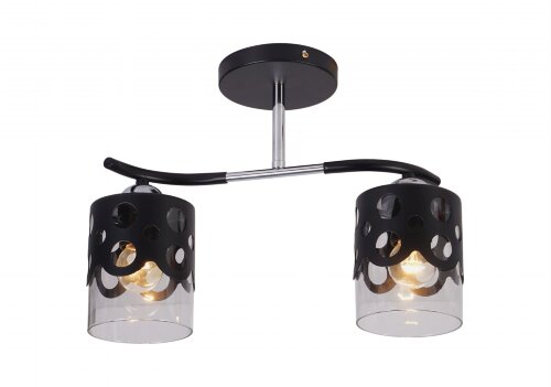 МС-MH31071A/2 BK+CR (10) светильник потолочный [01102398] МС-MH31071A/2 BK+CR (10) светильник потолочный