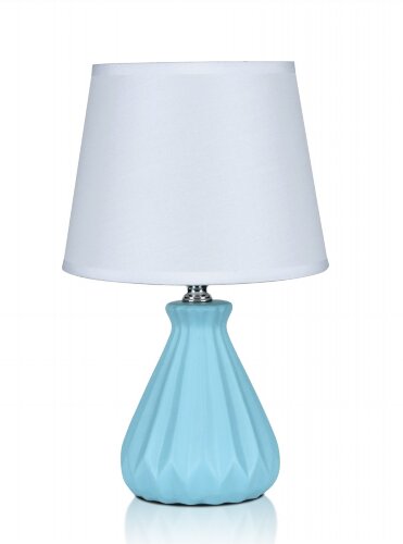 В-HS8331 light blue-white shade, размер: 180*180*3 [01100316] В-HS8331 light blue-white shade, размер: 180*180*300мм (18) светильник настольный