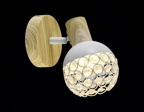 МС-DA5997/1 WOOD+WH (10) светильник потолочный [01101387] МС-DA5997/1 WOOD+WH (10) светильник потолочный
