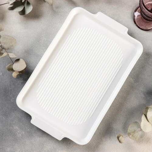 397264-РСВ (в уп.5шт.) - Блюдо для запекания прямо [01047848] 397264-РСВ (в уп.5шт.) - Блюдо для запекания прямоугольное "Бланш" 35,5 см арт.5204519, материал: фарфор.