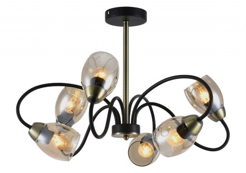 МС-XA1270B/6 BK+AB (4) светильник потолочный [01102913] МС-XA1270B/6 BK+AB (4) светильник потолочный