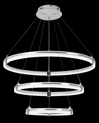 МС-DK6043/3 WH+CR Led 122W 3000K+4000K+6500K димме [01100163] МС-DK6043/3 WH+CR Led 122W 3000K+4000K+6500K диммер (1) светильник потолочный