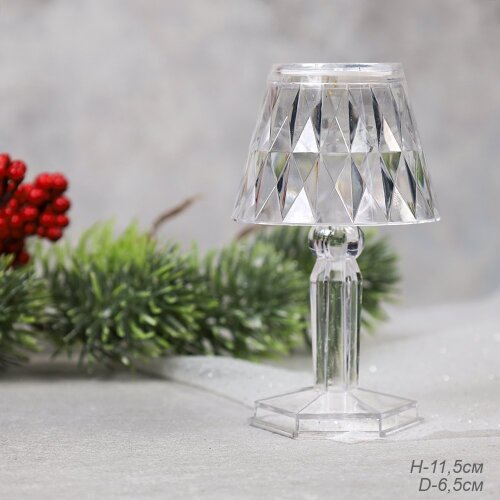 714427 (в уп.12шт.) - Свеча светодиодная Светильни [01107831] 714427 (в уп.12шт.) - Свеча светодиодная Светильник, H=11,5см, D=6,5см. /VFR-25/, материал: пластик.