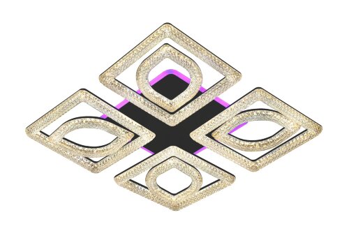 Д3666/4+4C BK Led 192W+26W 3000K+4000K+6500K+RGB д [01103518] Д3666/4+4C BK Led 192W+26W 3000K+4000K+6500K+RGB диммер (1) светильник потолочный