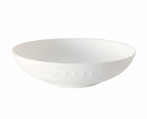 527947-РСВ (в уп.1шт.) - Тарелка суповая Коралл Сн [01110694] 527947-РСВ (в уп.1шт.) - Тарелка суповая Коралл Снежная королева без отводки 20см, ф.круг, NBSF003, материал: фарфор.