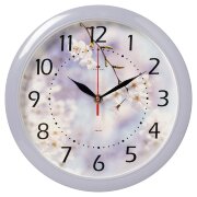 6026-037 (в кор.10шт.) -  Часы настенные круг d=29 [01110401]